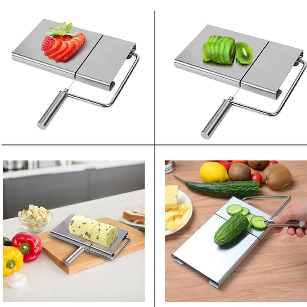 Multifunctional Stainless Steel Cheese Slicer