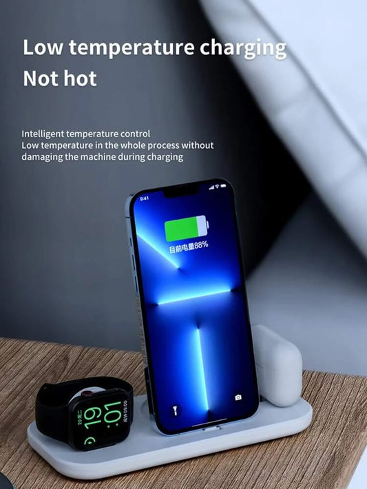 Wireless Charger 3 In 1 Wireless Charging Dock