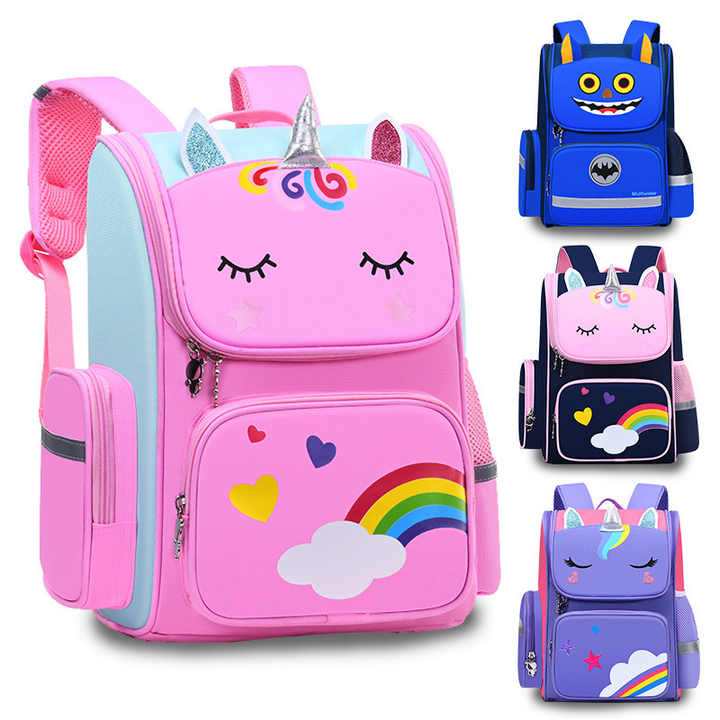 Unicorn Rainbow Kids Shoulder Strap Backpack