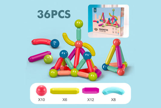 Toys Magnetic Sticks 36pc