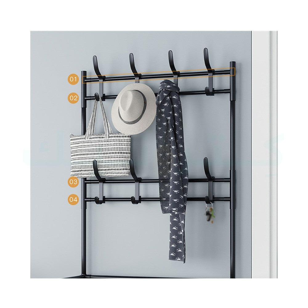 3 in 1 multifunction shoe & coat rack