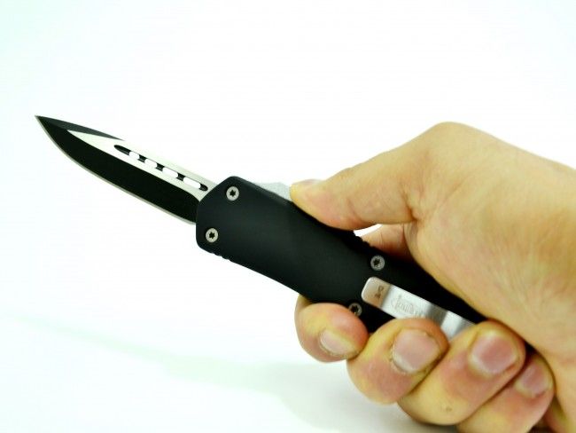 Flick Knife Tactical/Hunting Double Edged Knife