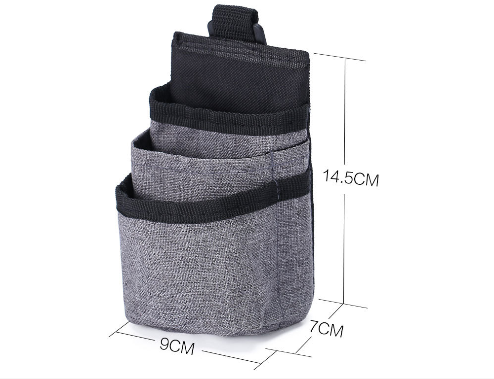 Three Layer Car Hanging Storage Bag 1pc