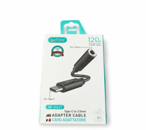 Type C To 3.5mm Adapter Cable