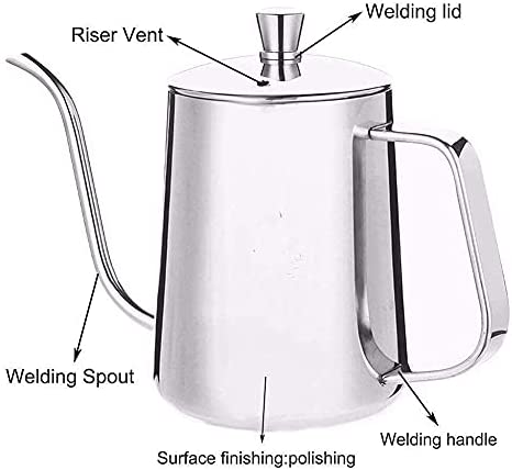 Stainless Steel  Gooseneck Kettle