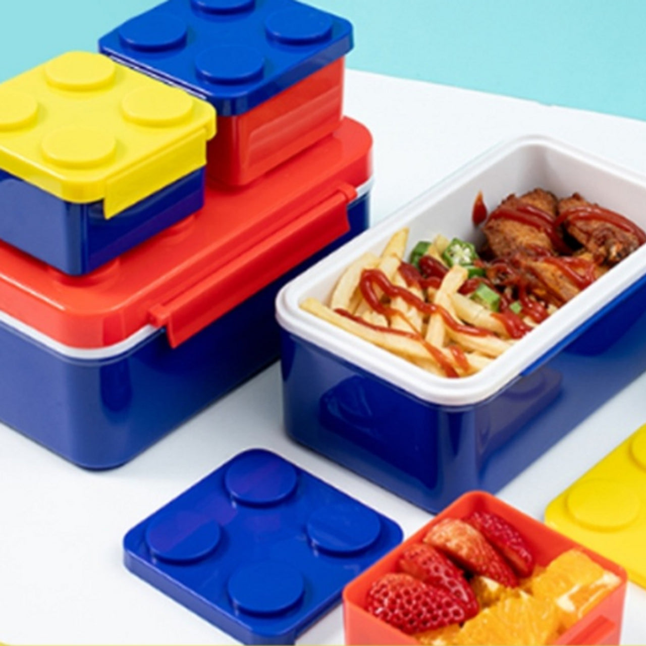 Building Block Lunch Containers 3pk – Megamall Online Store