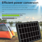 15W Solar Panel Charging Station With USB Multi-Head Cable