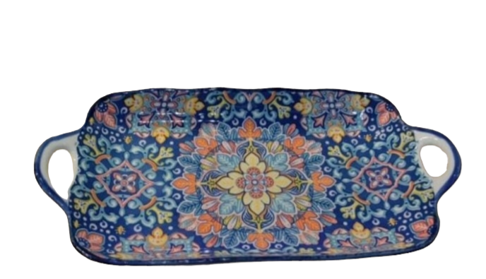 30cm Ceramic Rectangle Serving Tray