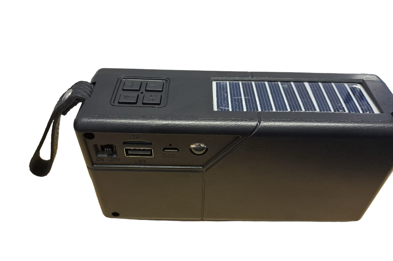 Solar Powered High quality Wireless | Solar | Mp3, Radio, USB, Flash light and T-flash Speaker