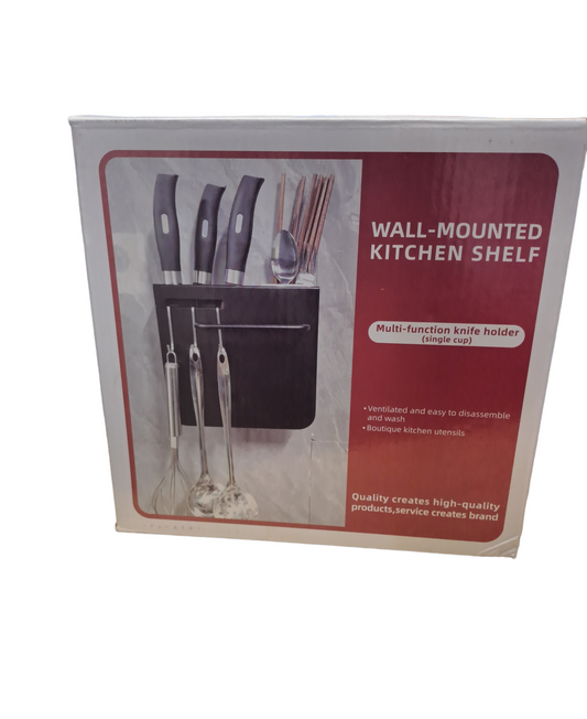 Wall-Mounted Kitchen Shelf