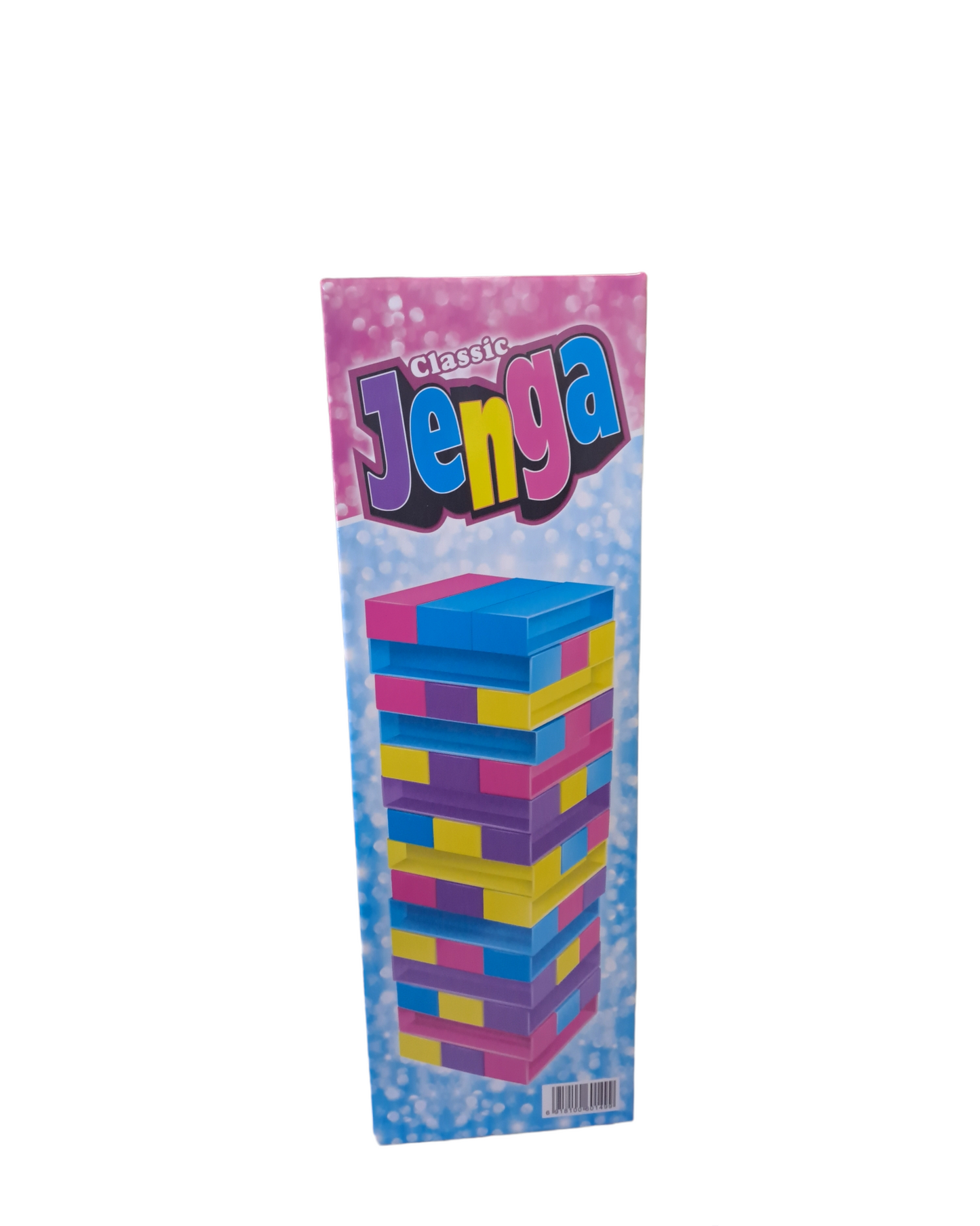 Jenga Board Game Colorful Plastic Jenga Jenga Building Blocks Cubes