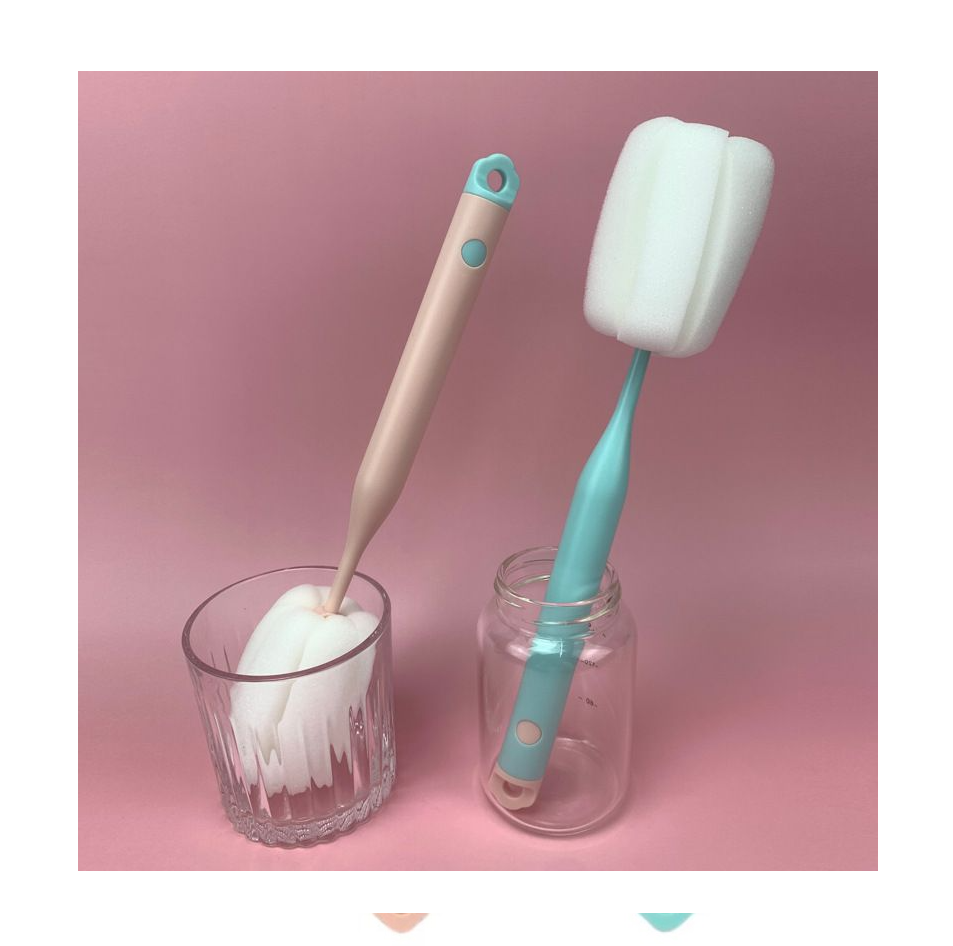 2 Piece Sponge Cup Brush