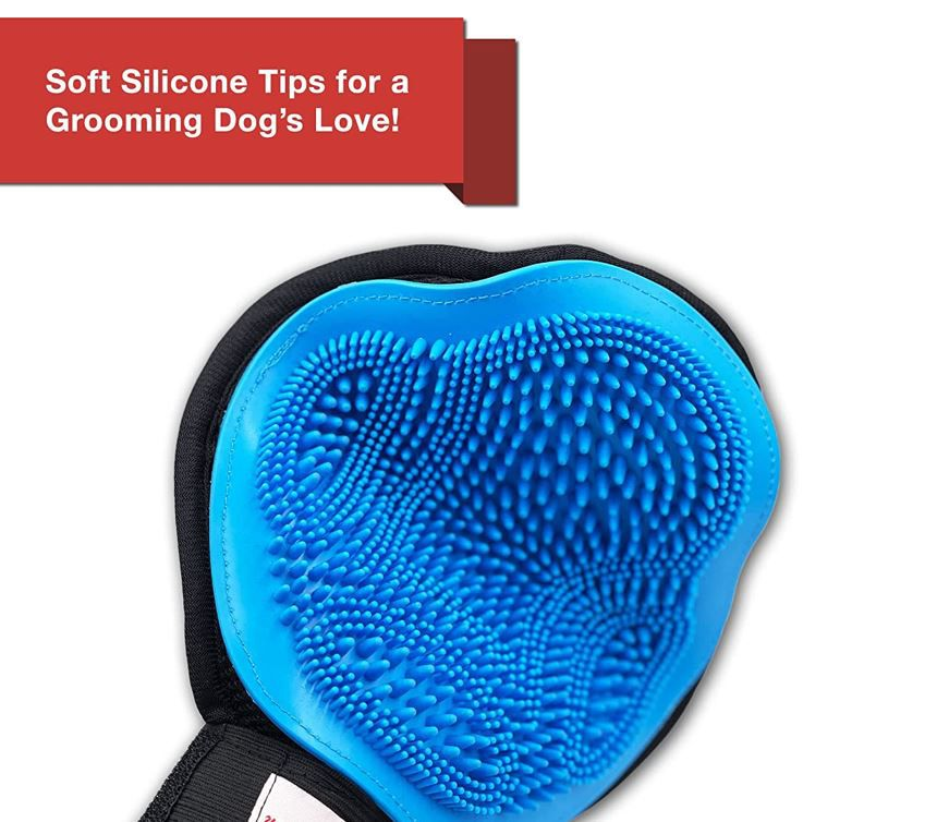 2 in 1 Pet Grooming Brush Glove