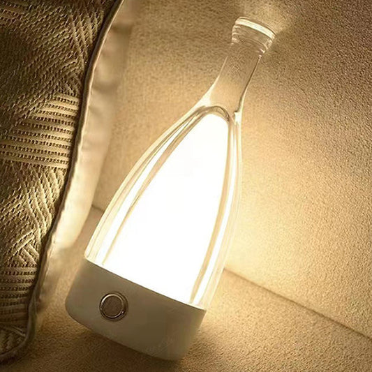 Wine Bottle Shaped Lamp Rechargeable