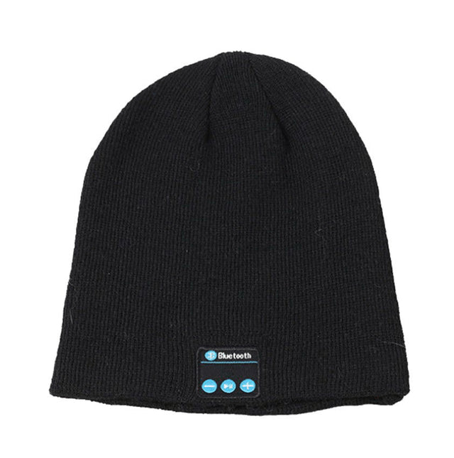 Bluetooth Music Beanie-Black