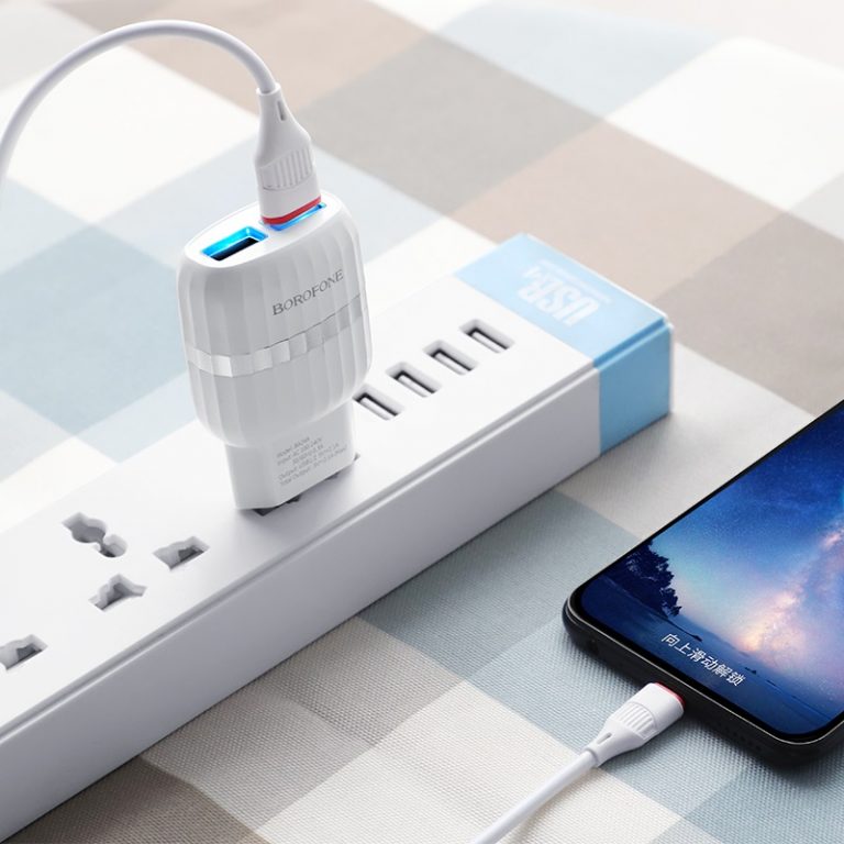 Type -C Charger Set With Double Charging Port