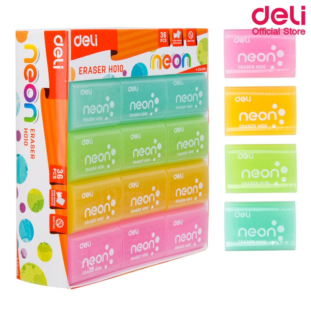 Neon Eraser 1pc