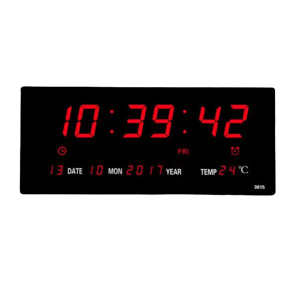 LED Digital Calendar Clock 48cm