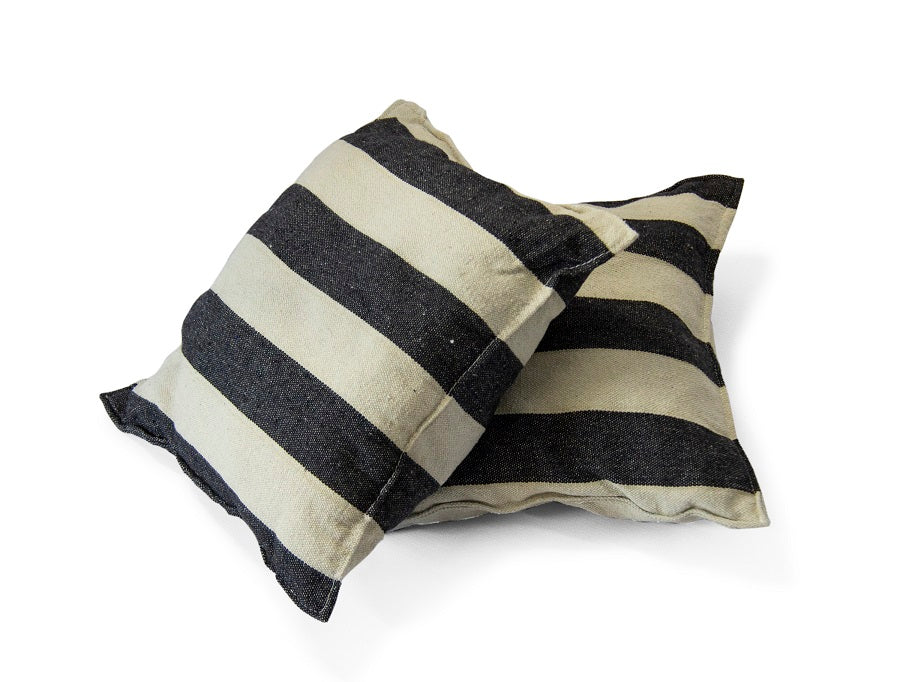 Black and White Stripe Cushion Scoop design Hammock