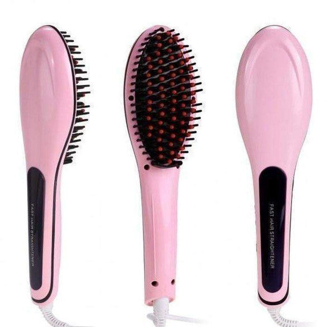 Fast Hair straightening Brush