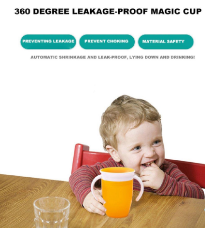 360 Wonder Cup No Spill Training Cup