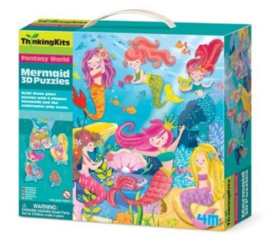 4M 3D Mermaid Puzzle