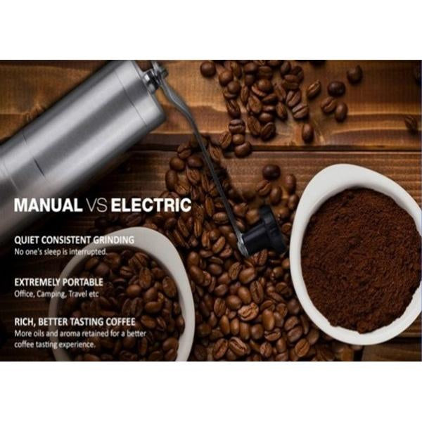 Stainless Steel Manual Coffee Mill