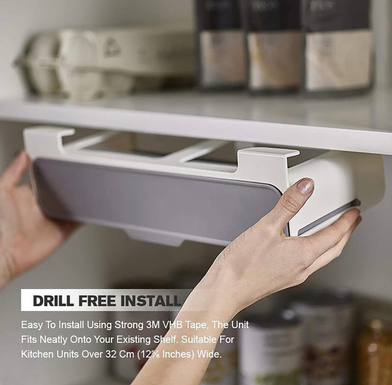 Under-Shelf Spice Rack