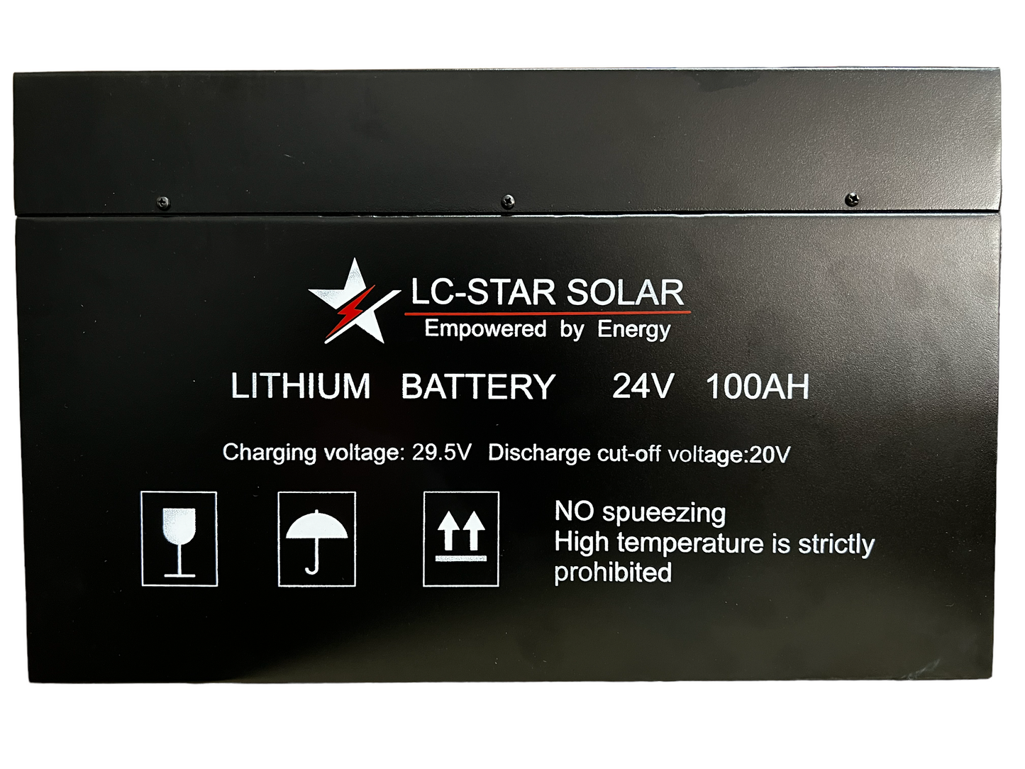 Lithium Ion LiFePo4 - 24V/100A Solar Battery