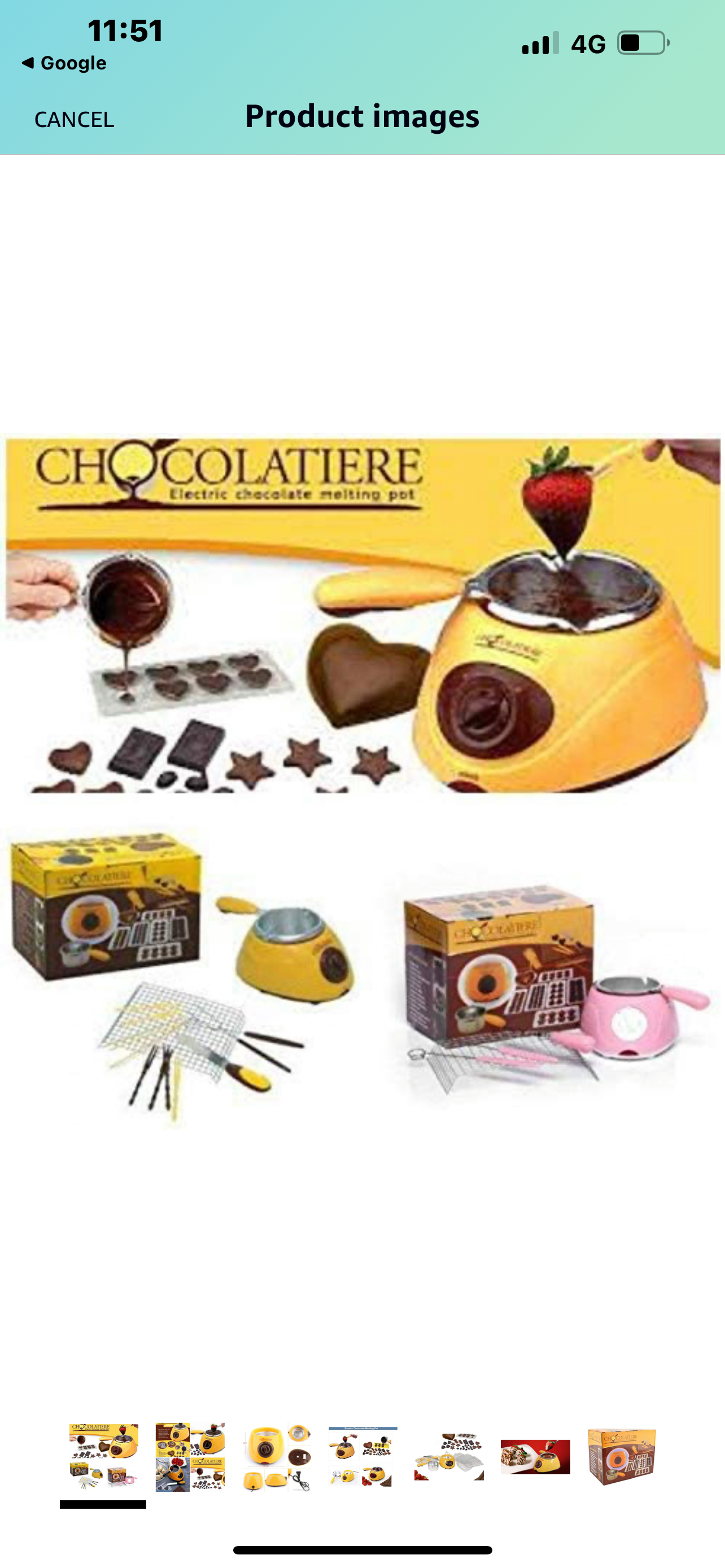 Fondue Electronic Chocolate Machine