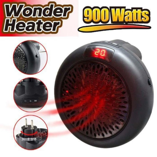 Wonder Space Saving Wall Heater 900watt