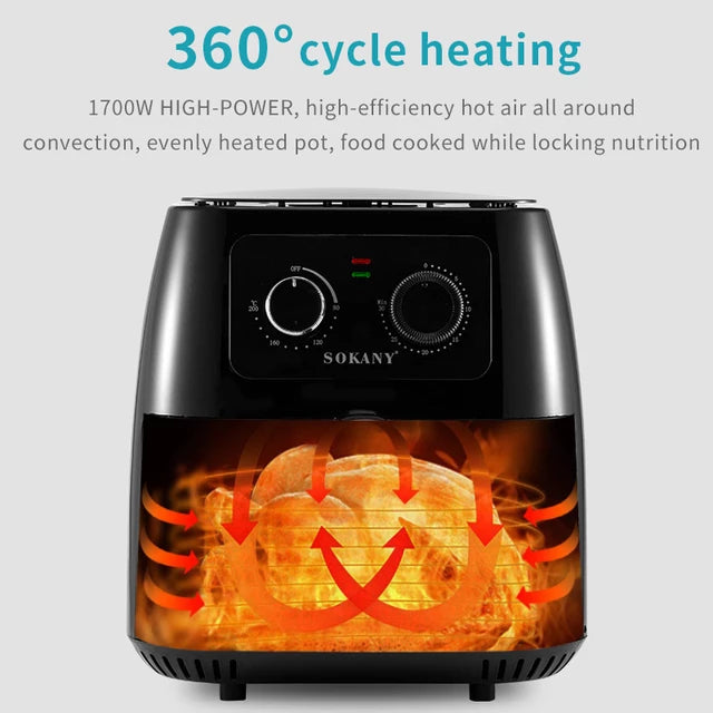 Air Fryer 6L Multifunction 1700W