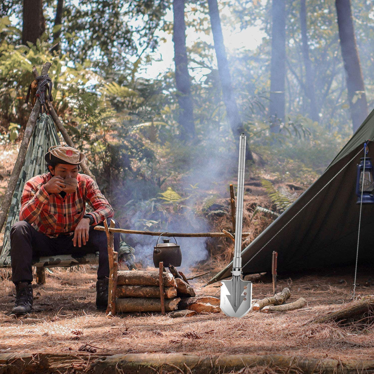 Multipurpose Camping Shovel