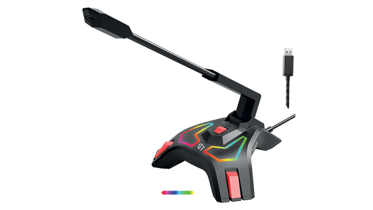 RGB - M6 Desktop Microphone For Gaming