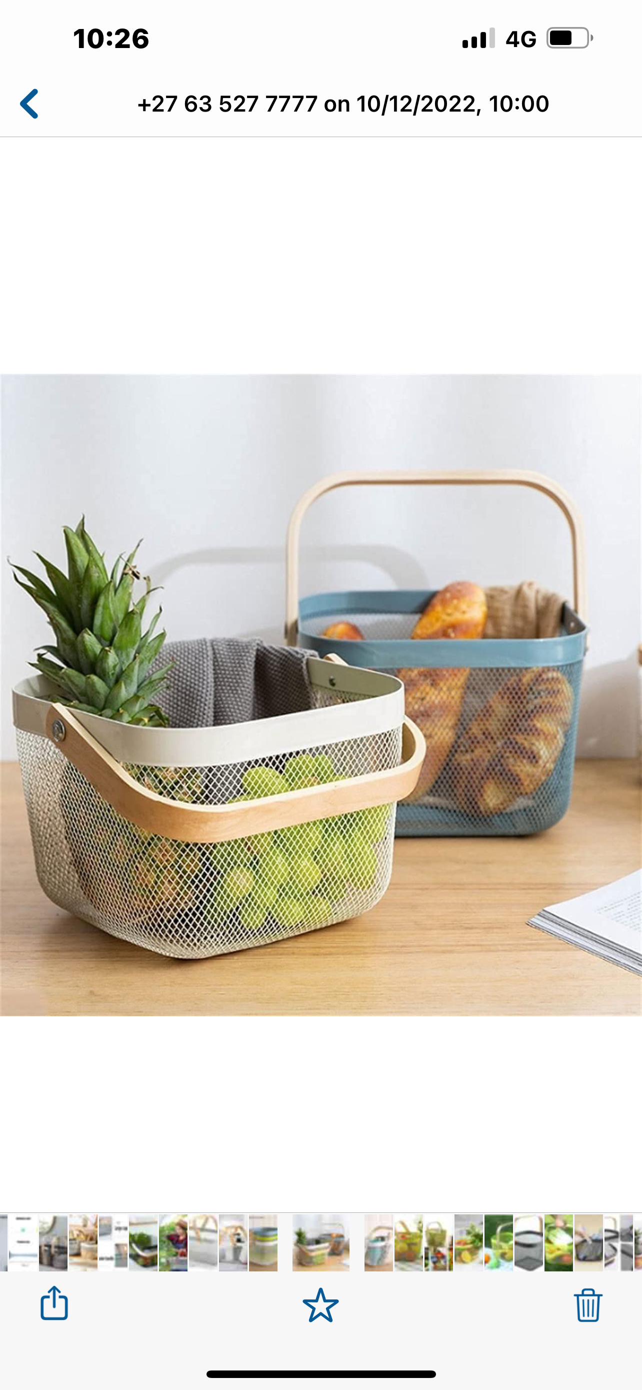 Multifunction Square Basket