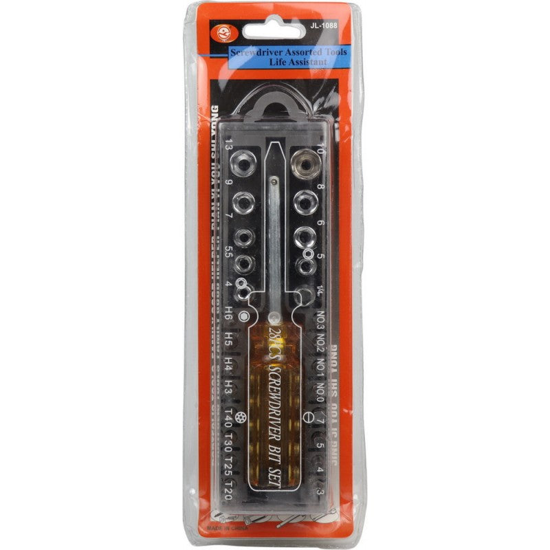 27- Piece Screwdriver Bit Set Home Tool Kit