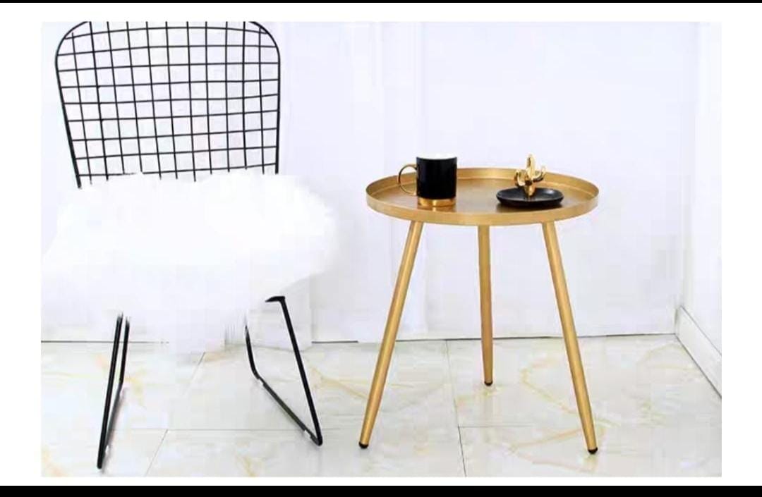 Gold Contemporary Styled Coffee Table