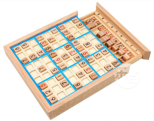 Sodoku Table Game Wooden