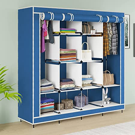 Wardrobe Collapsable 12 Shelves