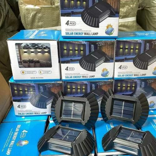 Solar Energy Wall Lamp 4pc