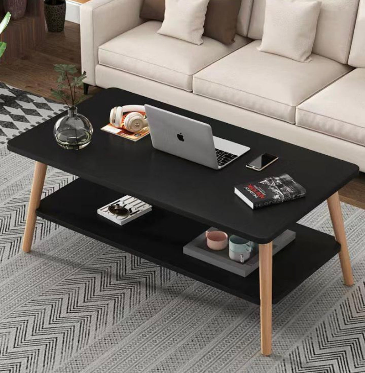 Modern Rectangular Coffee Table