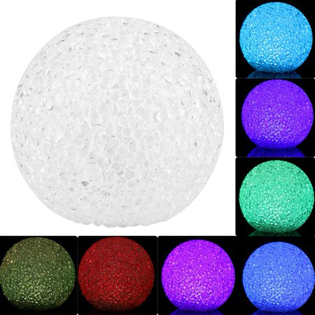 Party Ball Lights, RGB Multiple Colors Crystal Ball Night Light