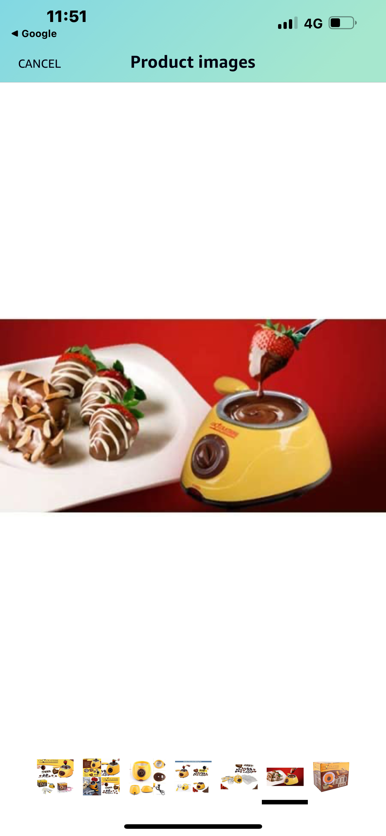 Fondue Electronic Chocolate Machine