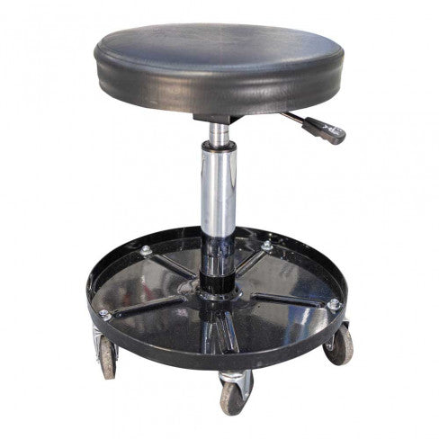 Mechanic Chair Round Seat & Tool Tray