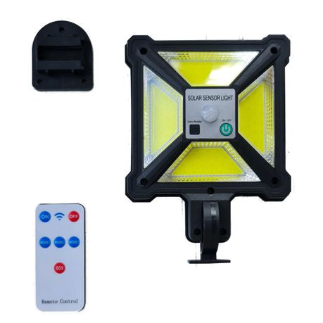 Load Shedding Solution - 81 LED Solar Sensor Light - Long lasting Battery