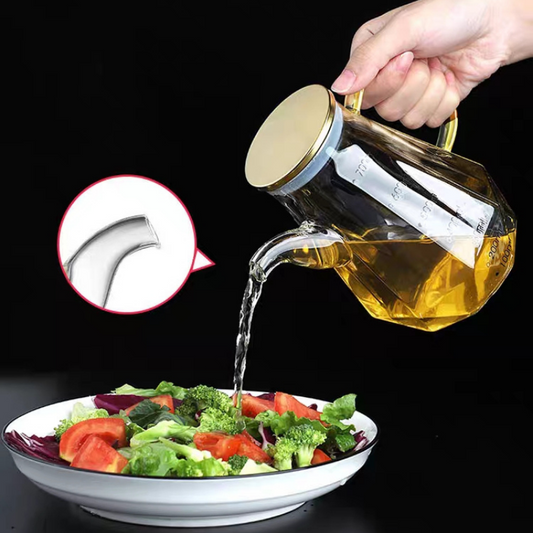 European Oil/Vinegar Pot Dispenser Bottle