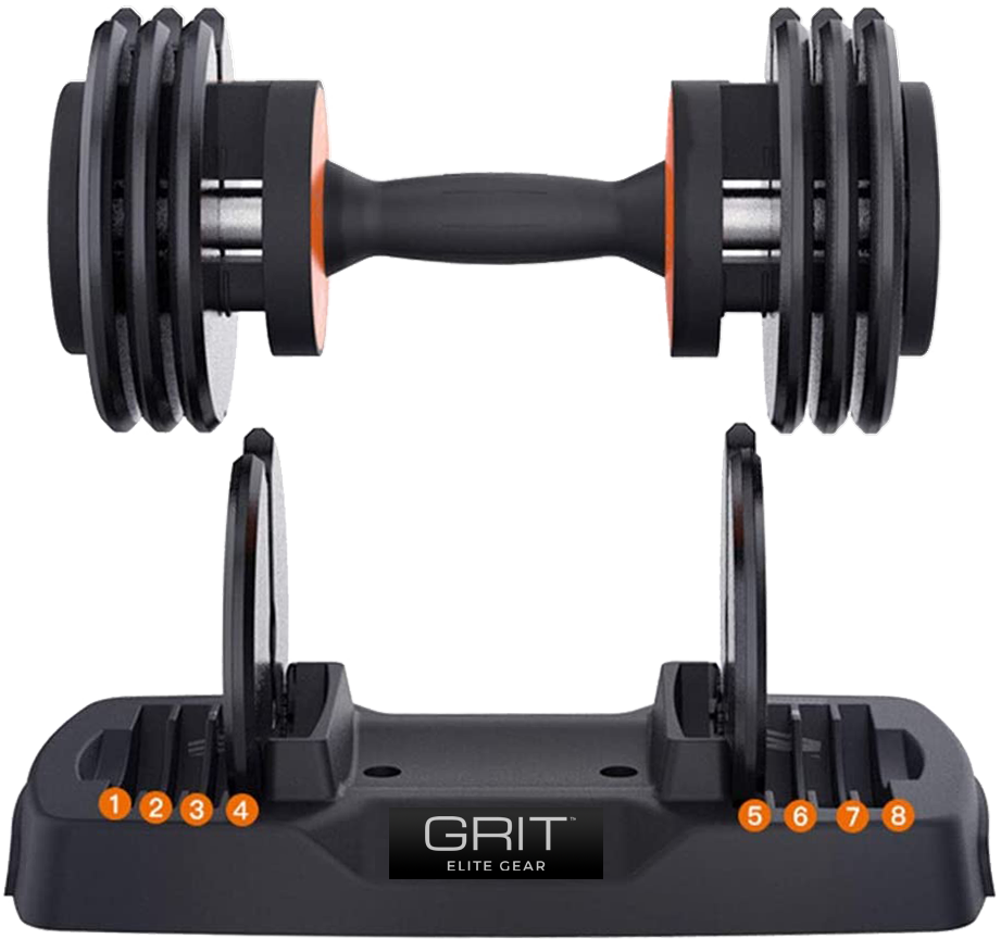 Adjustable discount dumbbells online