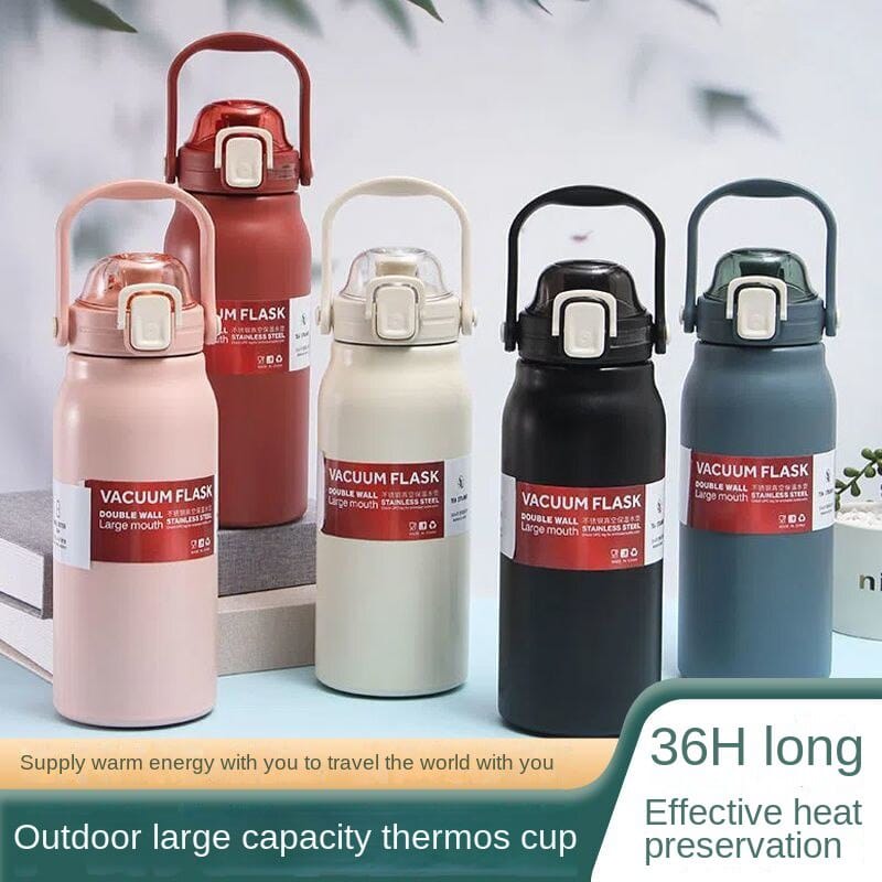 Vacuum Stainless Steel Flask 1L – Megamall Online Store