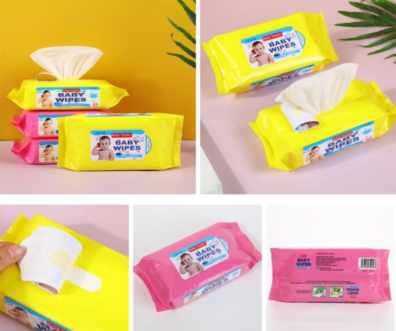 Baby Tender Baby Wipes