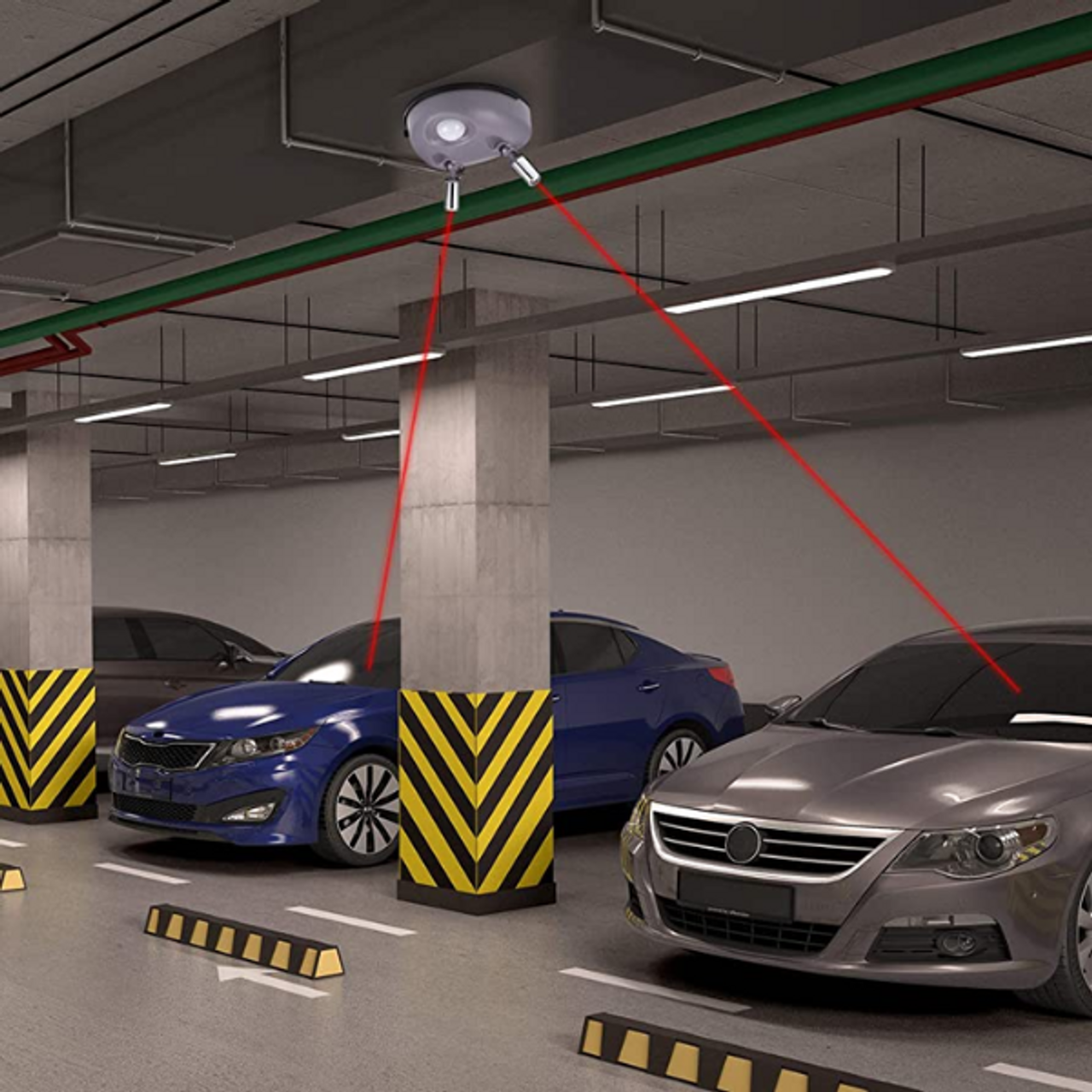 Dual Motion Laser Parking Guide 360^